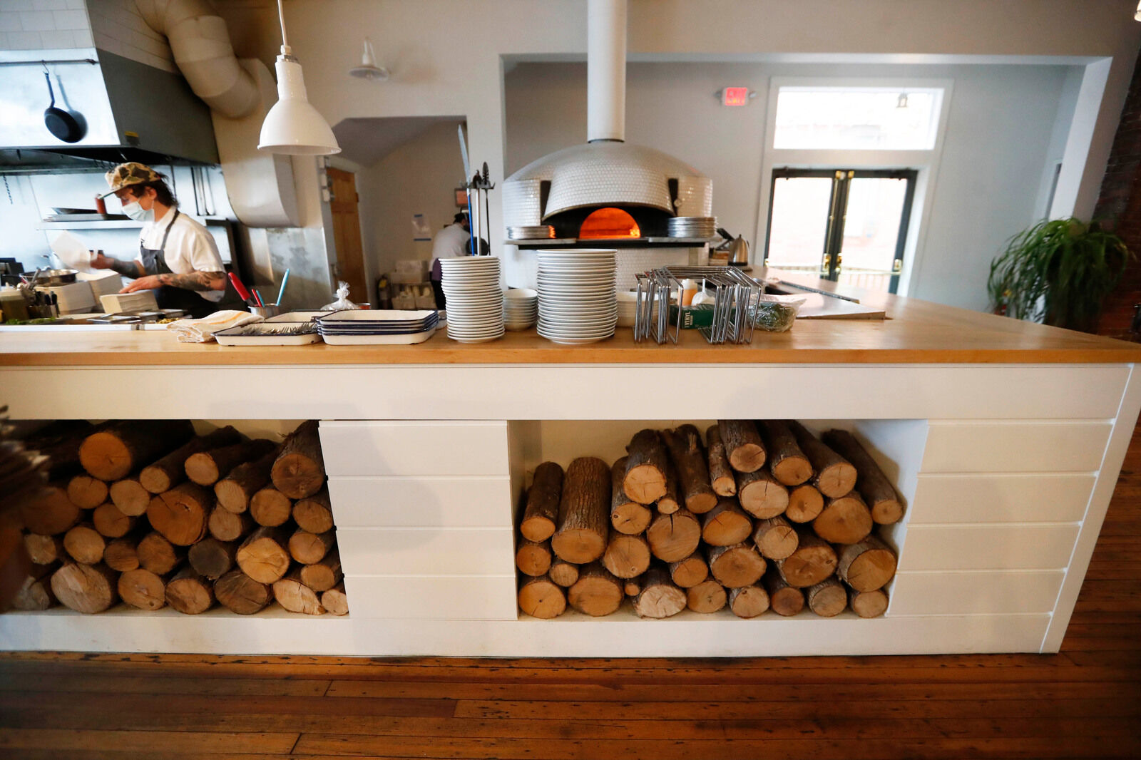 Wood for the oven